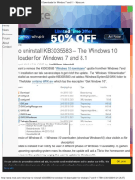 How to Uninstall KB3035583 - The Windows 10 Downloader for Windows 7 and 8.1