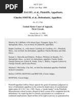 Jeffrey A. Daury v. Charles Smith, 842 F.2d 9, 1st Cir. (1988)