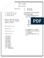 Multiplicación de Monomios