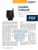 Cambio Cultural Qu - Papel Tiene RRHH Por Carolyn Taylor