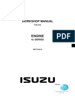 Isuzu 4j Series Diesel Engine