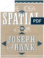 Frank, Joseph - Idea of Spatial Form (Rutgers, 1991)