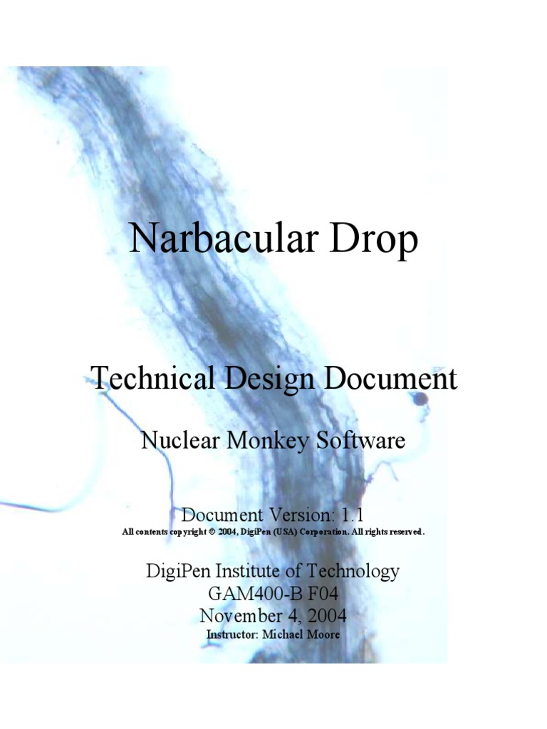 Narbacular Drop Technical Design Document | PDF | Shader | Texture Mapping