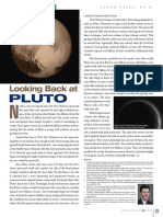 Looking Back at Pluto