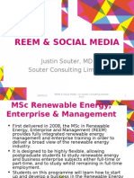 Slides Re Social Media To Newcastle Uni M SC Renewable Energy, Enterprise & Management Class 2010