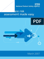 Healthcare Risk Assessment Made Easy