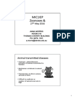 MIC1IEP Topic 13 Zoonoses and Steps in Viral Life Cycle (Compatibility Mode)