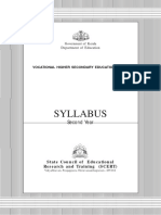 Syllabus of Vhse II Year