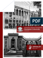 Aarohan 2015 - MBA Placement Brochure, UCCBM, Osmania University