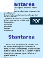 Stantarea