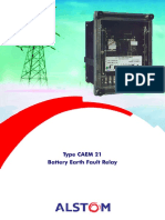 ALSTOM Battery Earth Fault Relay CAEM21