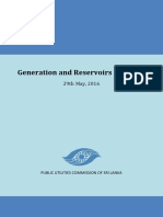 Generation Report 29-05-2016