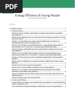 Energy Efficiency and Young People