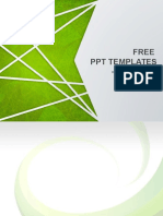 Abstract Green Background For Streaks Design PowerPoint Templates Standard