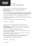 Chemguide - Answers: H-1 NMR: Low Resolution