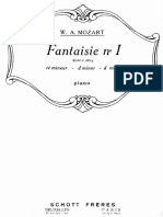 FANTASIA EN RE MENOR - Mozart - k385 PDF