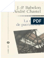 01-BABELON, J.P. CHASTEL, André. La Notion de Patrimoine.compressed.pdf.PdfCompressor-1584923