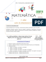 MATEMÁTICA - 1º Año - Guía Nº 1 - Ciclo Lectivo 2016