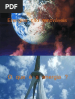 Energias não renováveis