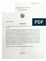 Carta Chavez a Ollanta