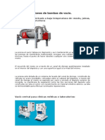 Usos y Aplicaciones de Bombas de Vacío