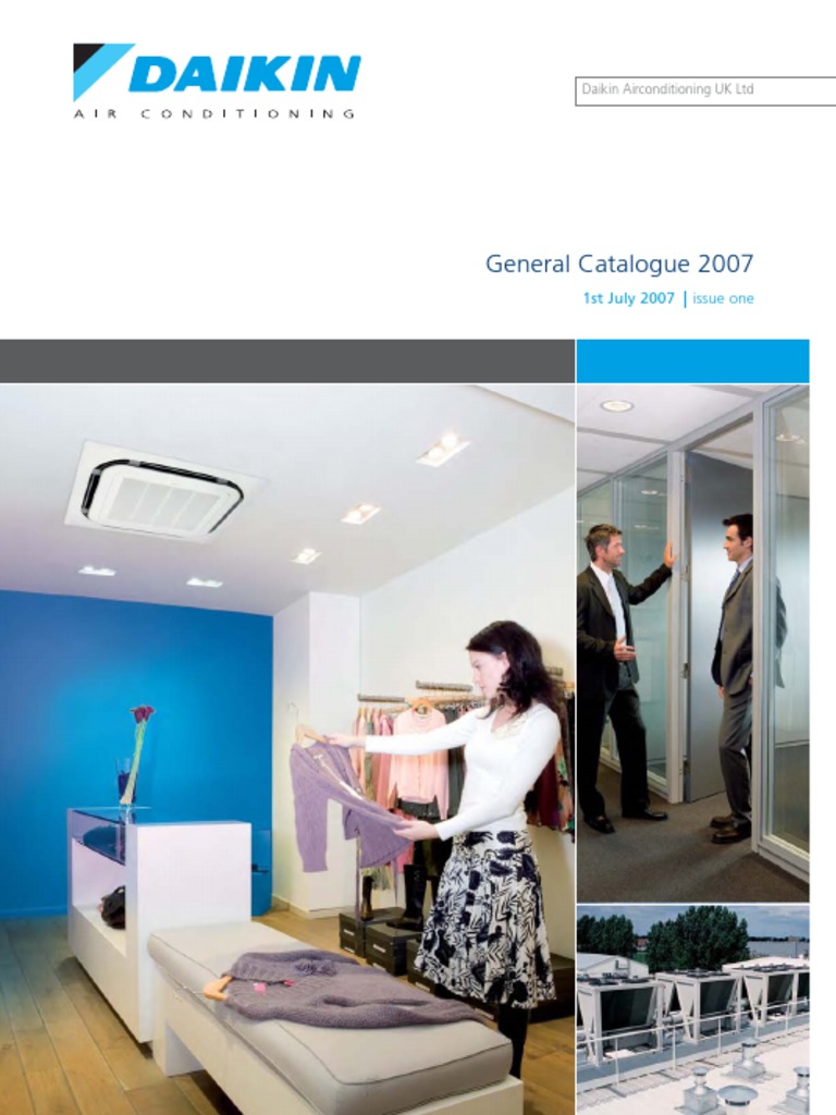 CATALOGO Daikin | PDF | Air Conditioning | Hvac