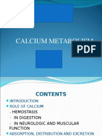 Calcium Metabolism: Essential for Life