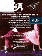 Los Destinos Del Placer en La Cultura Actual PDF