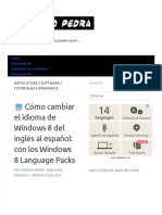 Cómo Cambiar El Idioma de Windows 8 Del Inglés Al Español_ Con Los Windows 8 Language Packs - Marcelo Pedra