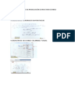 Proceso de Modelación Estructura (Etabs)