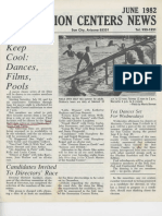 June 1982 Recreation Centers News
