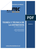 Etapas y Tecnicas de La Entrevista