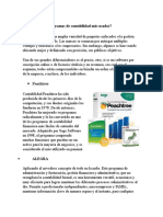 Cuáles Son Los Programas de Contabilidad Más Usados