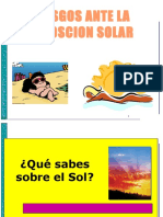 Riesgos Ante Exposicion Solar