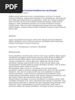 Download Telaah Pembaharuan Kurikulum Pendidikan Dasar Dan Menengah by Ichsan Ibn Jufri SN31604308 doc pdf