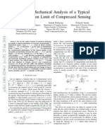 Statistical Mechanical Analysis of a Typical Reconstruction Limit of Compressed Sensing