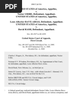 United States v. Nestor Uribe, United States of America v. Leon Alberior Rave-Arias, United States of America v. David Rash, 890 F.2d 554, 1st Cir. (1989)