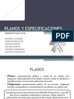 Planos y Especificaciones Sena