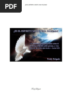 Quién Es El Espíritu Santo