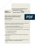 7° Diag. Matem