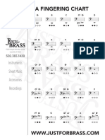 Justforbrass Tuba Fingering Chart