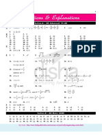 Solutions to Application of Derivatives