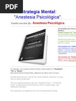 Cuarta Leccion Estrategia Mental