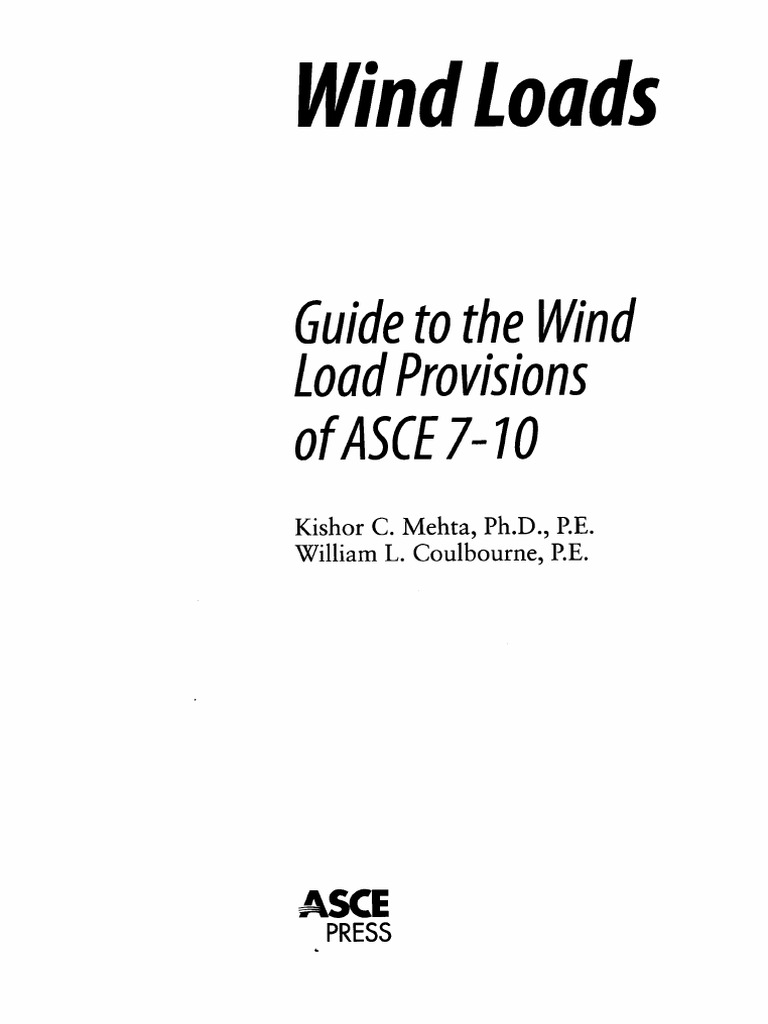 ASCE 7-10 - Wind - TOC | PDF