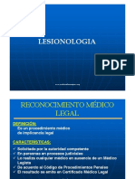 Lesionologia - Medicina Forense