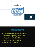 NTPC Industrial Training Presentation