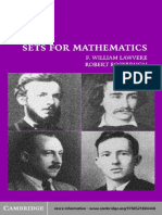 Sets For Mathematics PDF