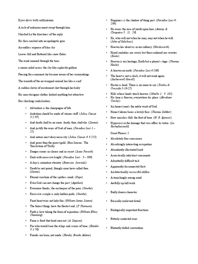 english phrases for essays pdf
