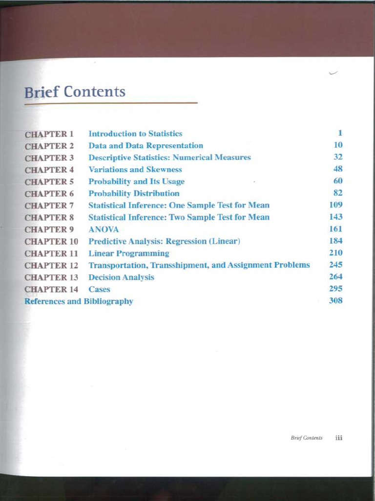 Data Analysis & Business Decision Making PDF | PDF