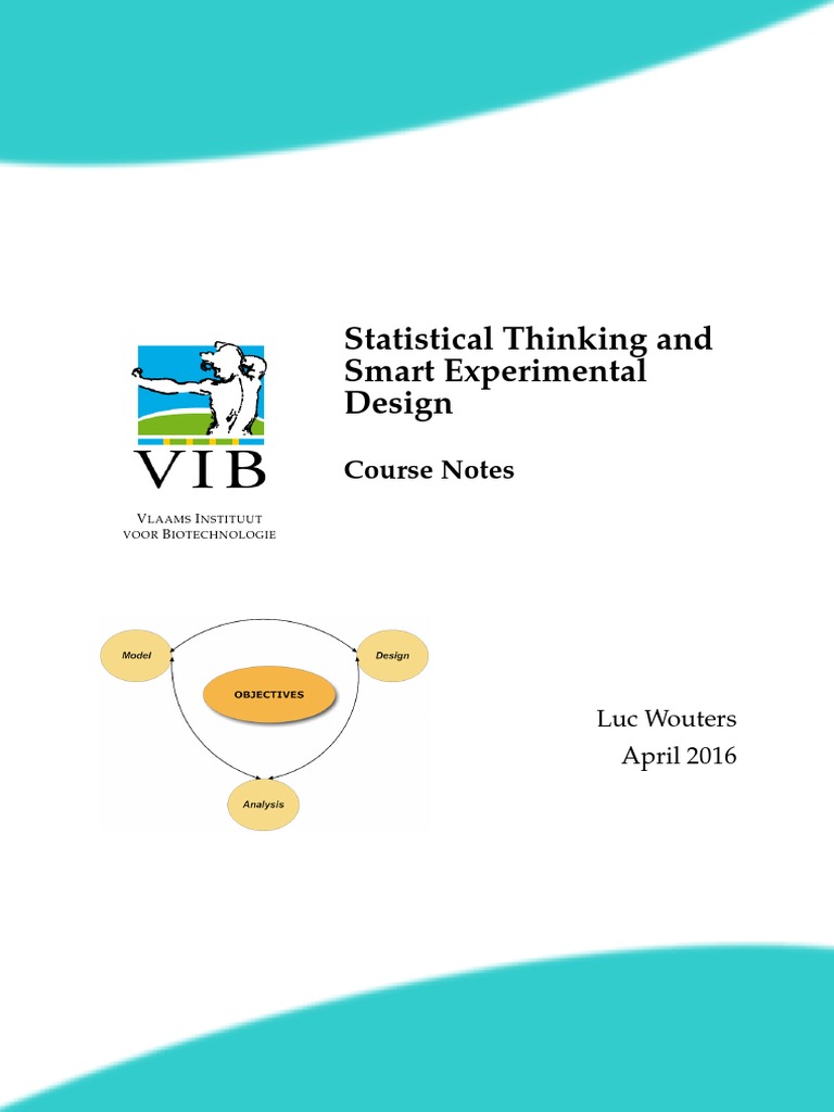 Statistical Design in Experimental Research | PDF | Experiment | Statistics
